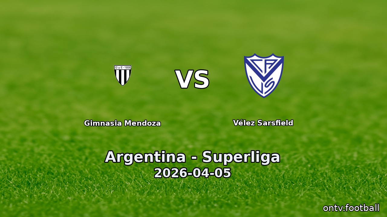 Gimnasia Mendoza vs Vélez Sarsfield