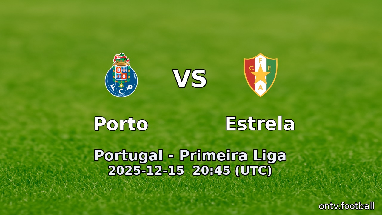 Porto vs Estrela