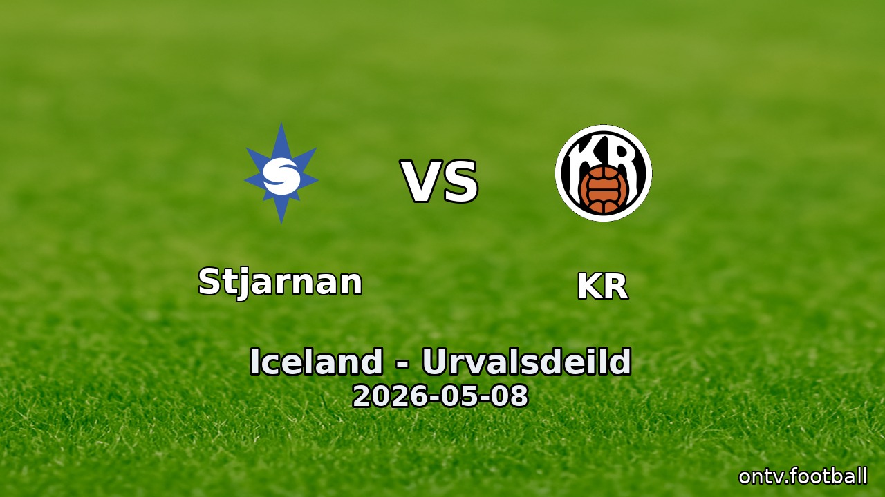 Stjarnan vs KR