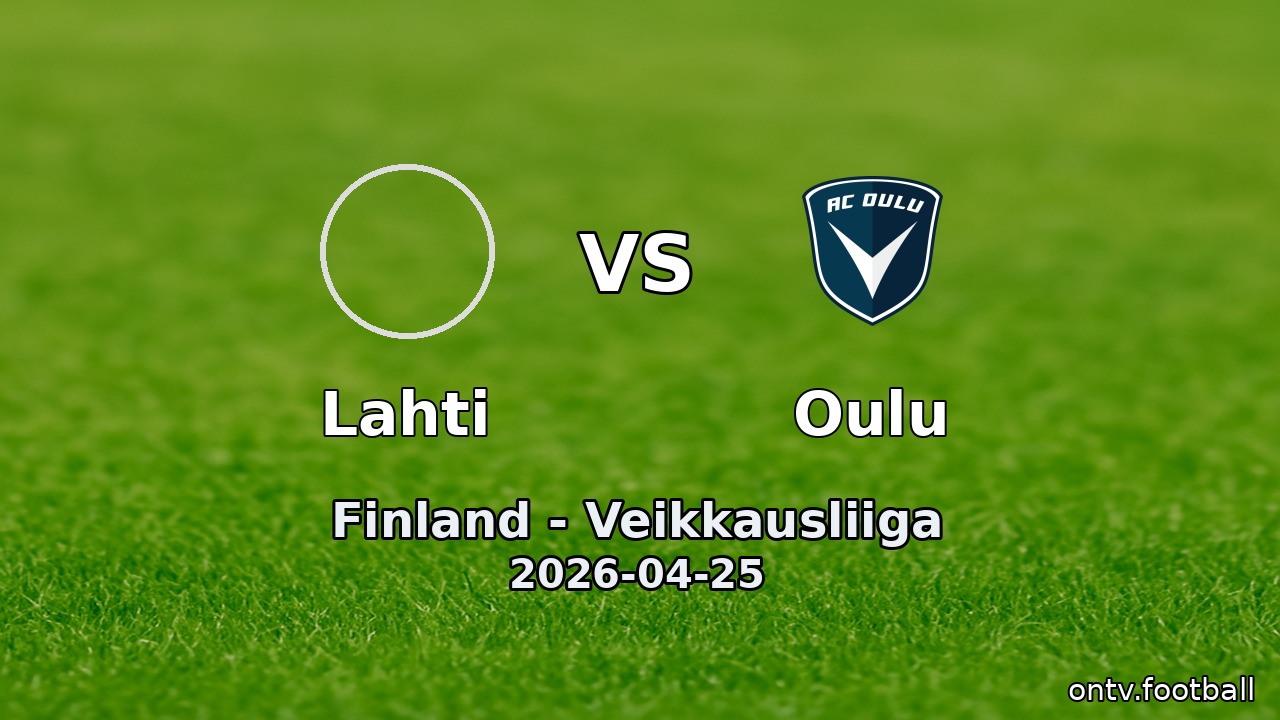 Lahti vs Oulu