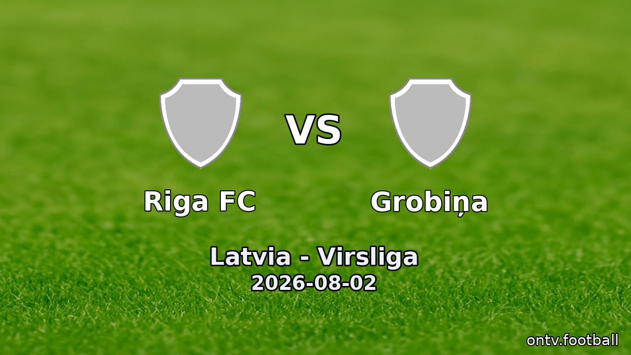 Riga FC vs Grobiņa
