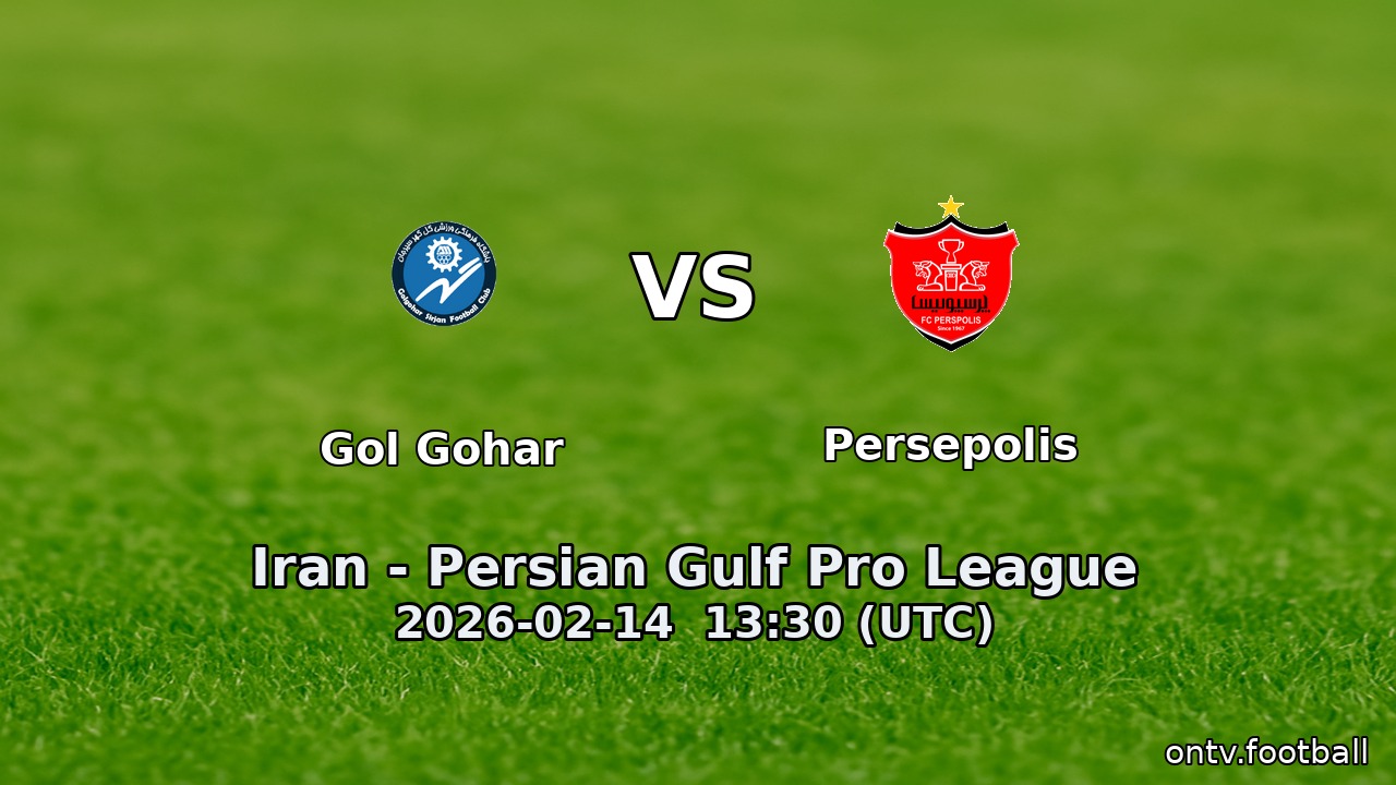 Gol Gohar vs Persepolis