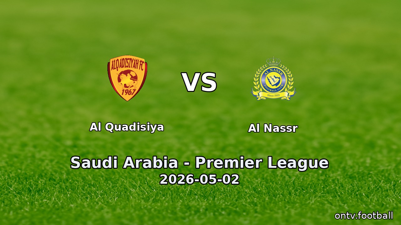 Al Quadisiya vs Al Nassr
