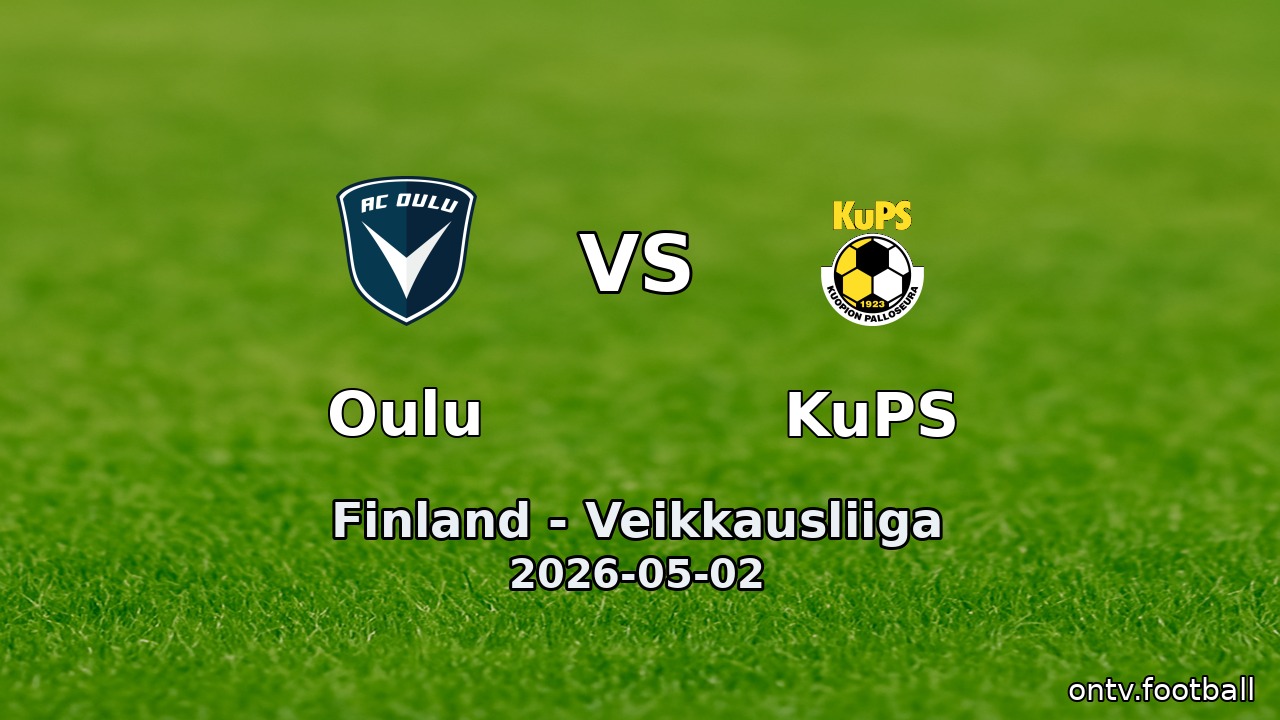 Oulu vs KuPS