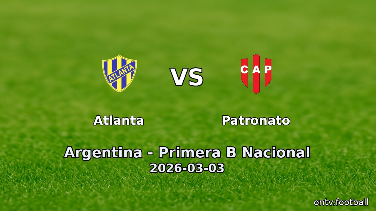Atlanta vs Patronato