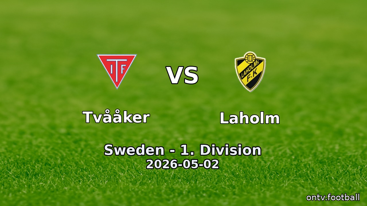 Tvååker vs Laholm
