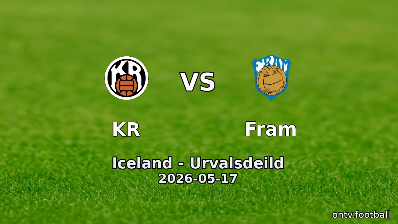 KR vs Fram