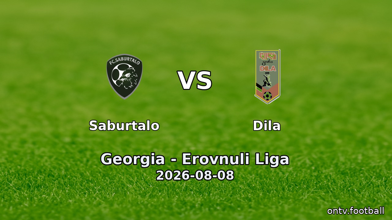 Saburtalo vs Dila