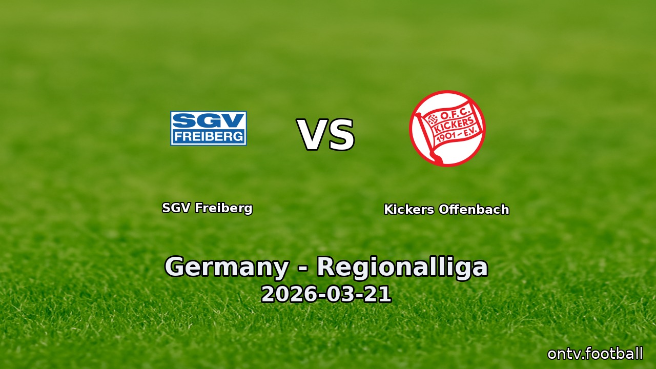 SGV Freiberg vs Kickers Offenbach