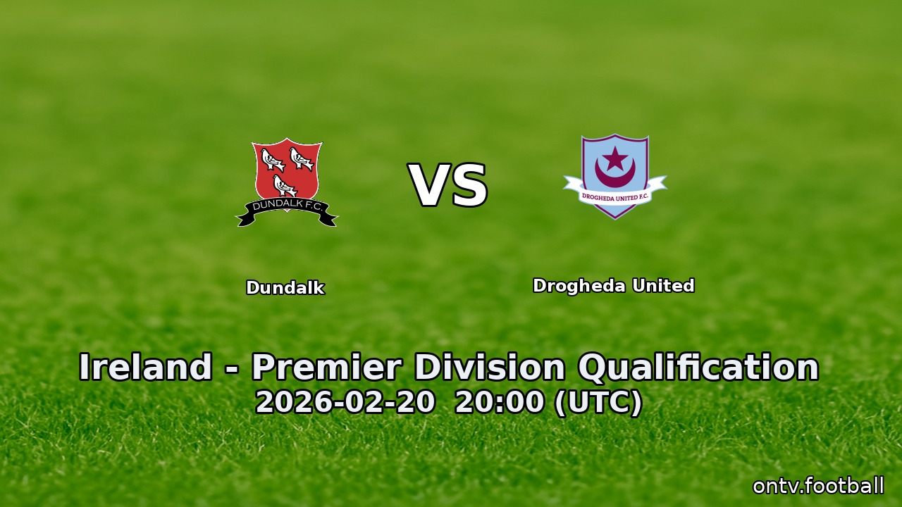 Dundalk vs Drogheda United