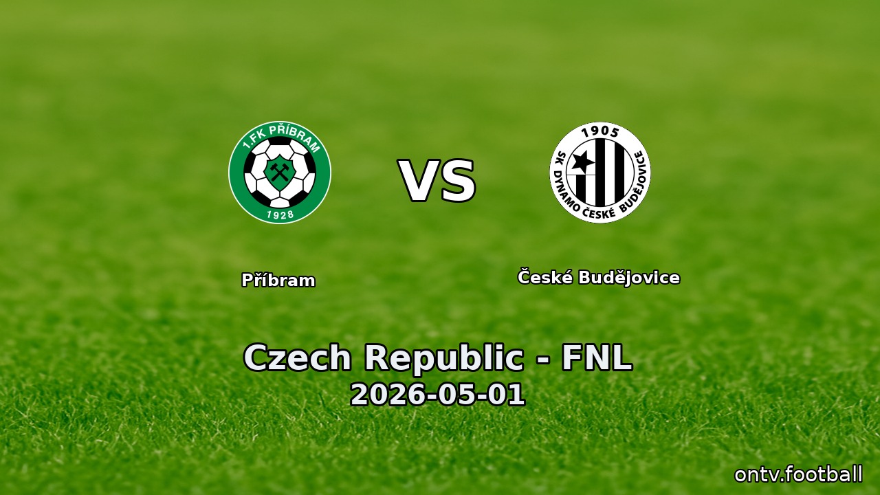 Příbram vs České Budějovice