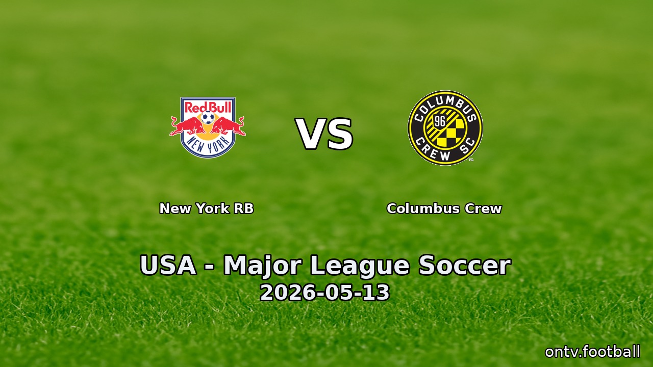 New York RB vs Columbus Crew