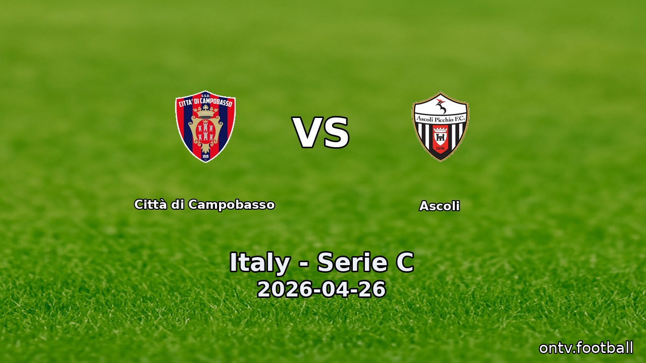 Città di Campobasso vs Ascoli