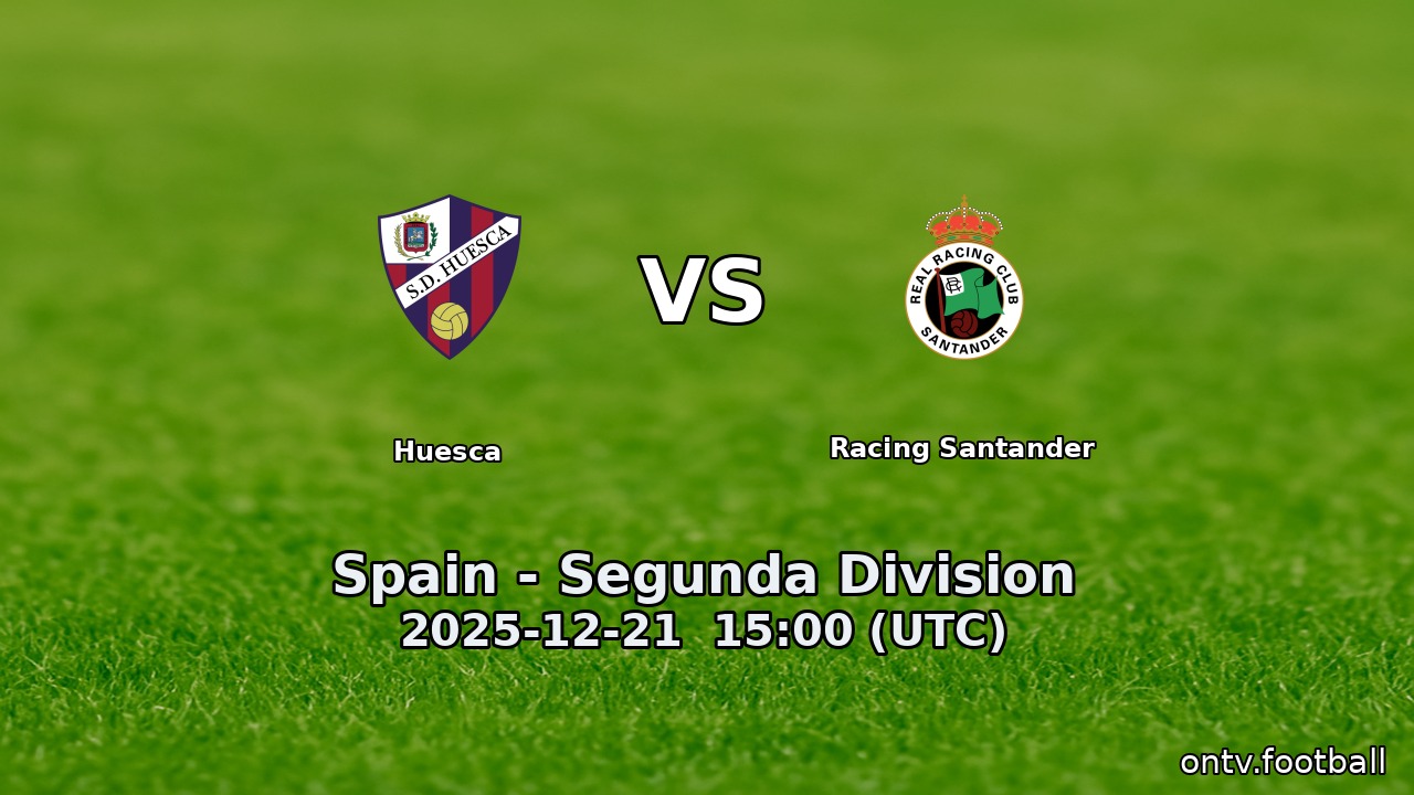 Huesca vs Racing Santander