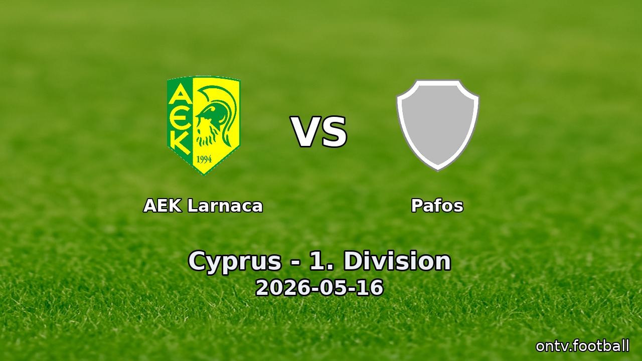 AEK Larnaca vs Pafos