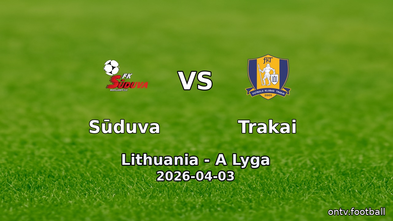 Sūduva vs Trakai