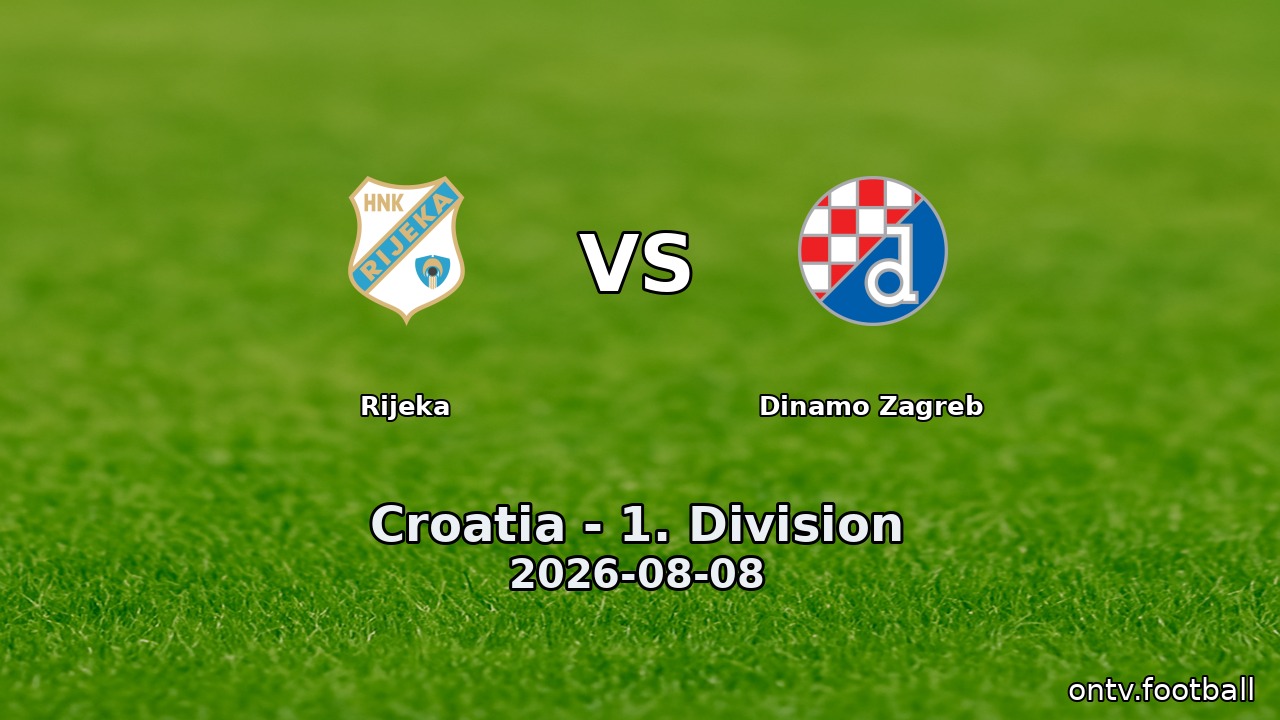 Rijeka vs Dinamo Zagreb