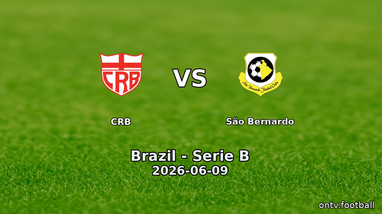 CRB vs São Bernardo