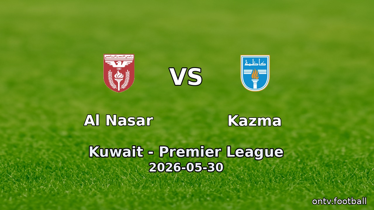 Al Nasar vs Kazma