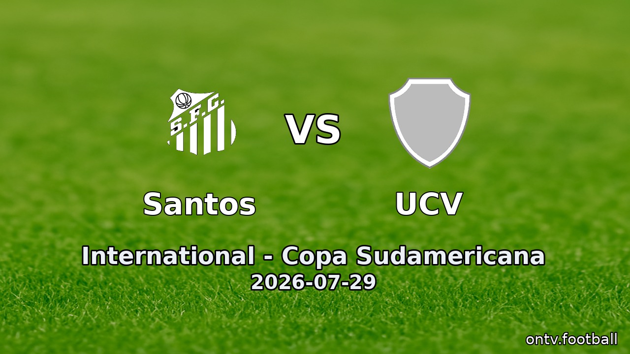 Santos vs UCV