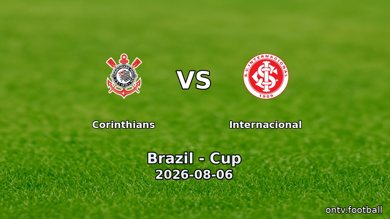 Corinthians vs Internacional