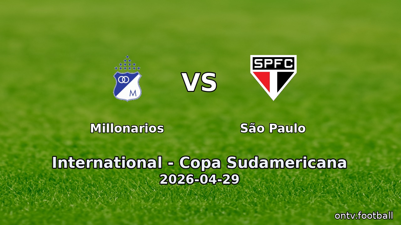 Millonarios vs São Paulo
