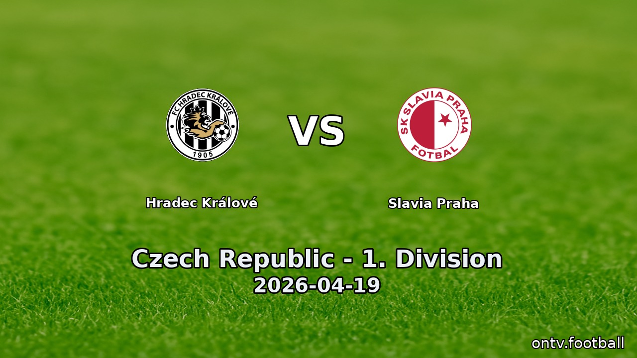 Hradec Králové vs Slavia Praha