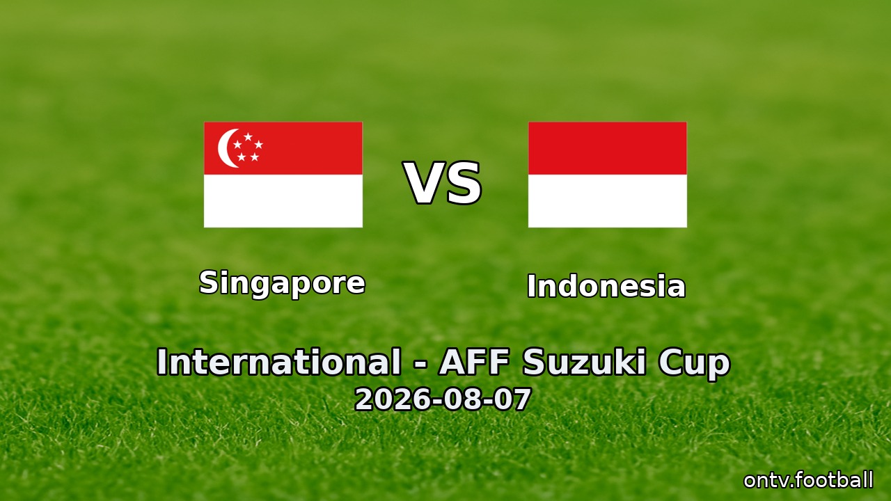 Singapore vs Indonesia