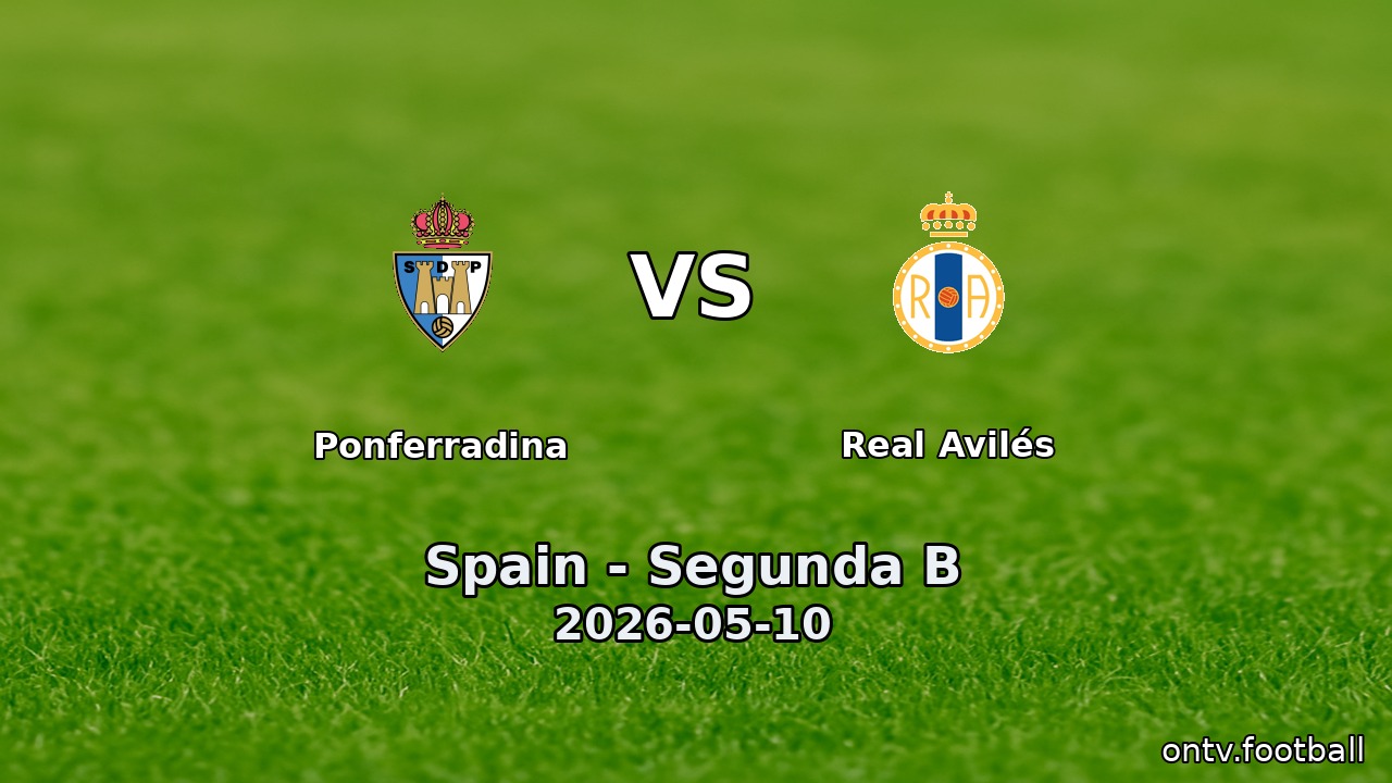 Ponferradina vs Real Avilés