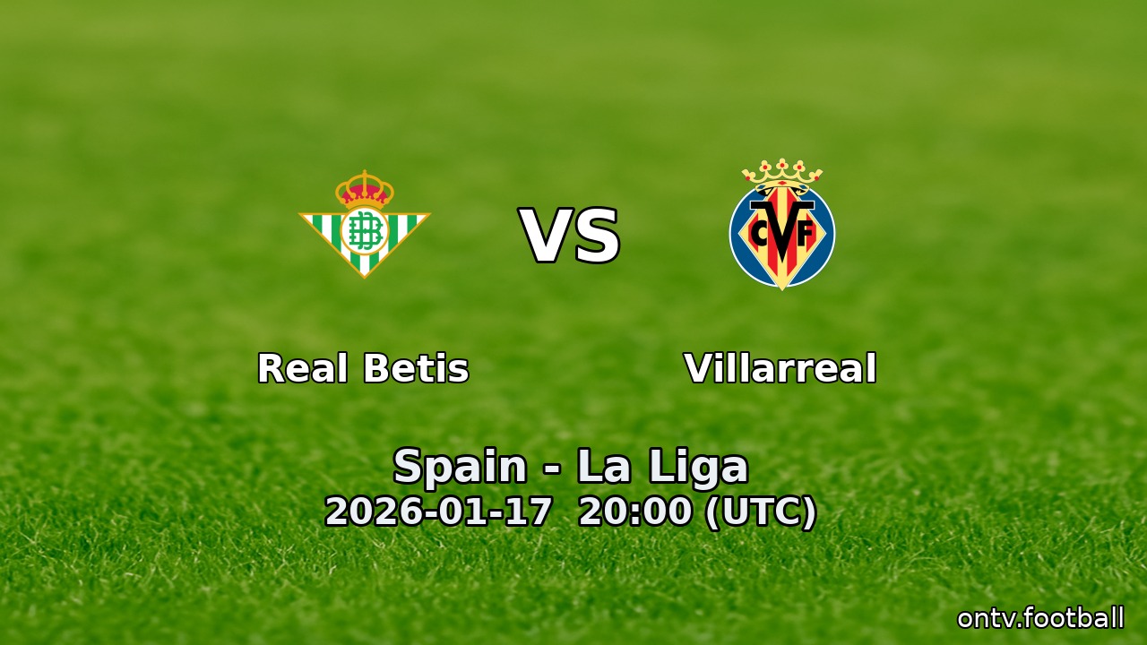 Real Betis vs Villarreal