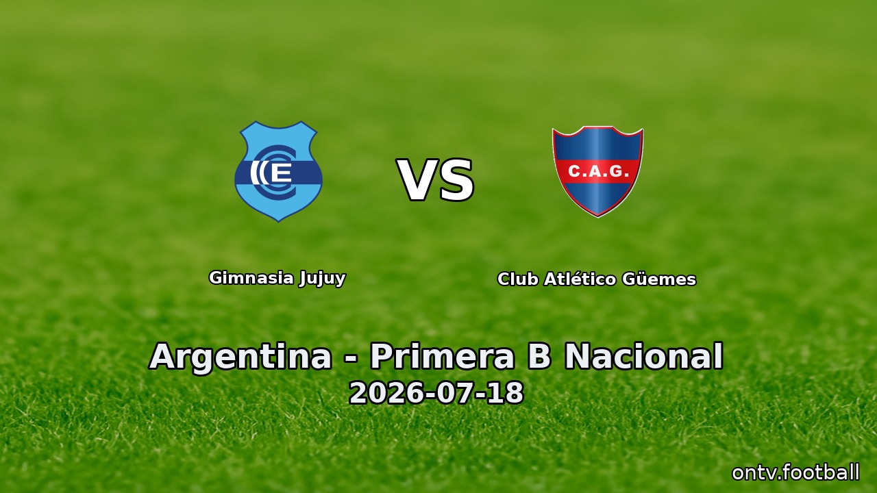 Gimnasia Jujuy vs Club Atlético Güemes