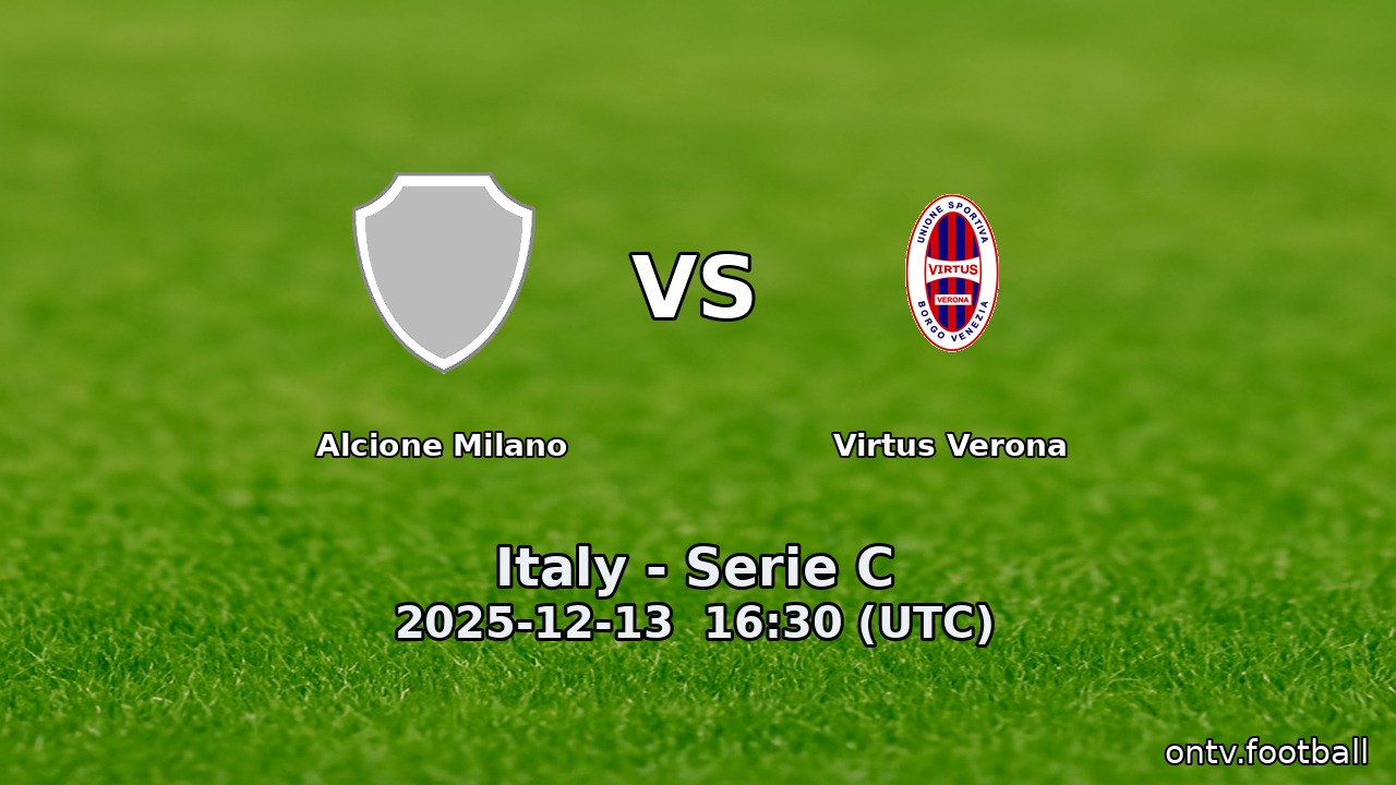 Alcione Milano vs Virtus Verona