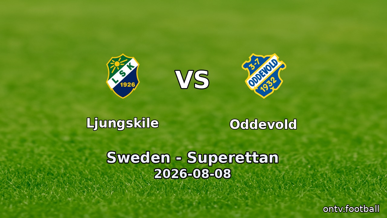 Ljungskile vs Oddevold