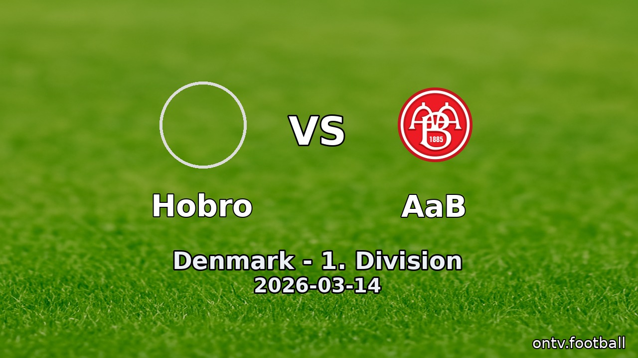 Hobro vs AaB