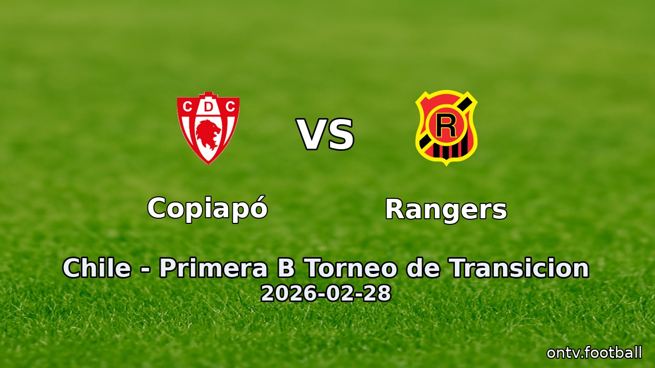 Copiapó vs Rangers