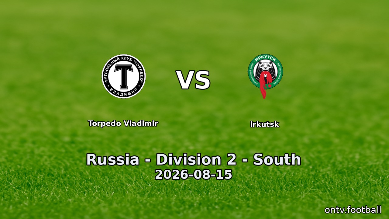 Torpedo Vladimir vs Irkutsk