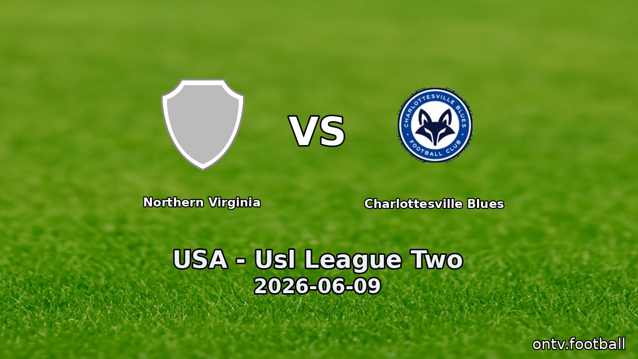 Northern Virginia vs Charlottesville Blues