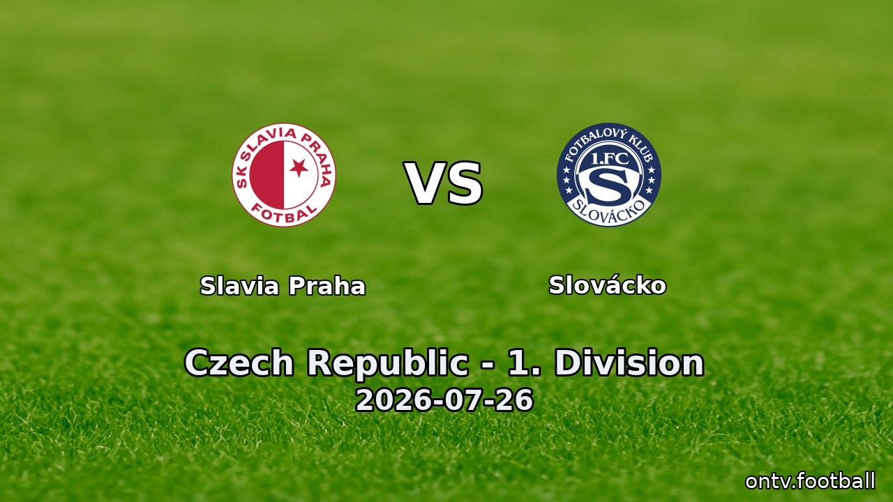 Slavia Praha vs Slovácko