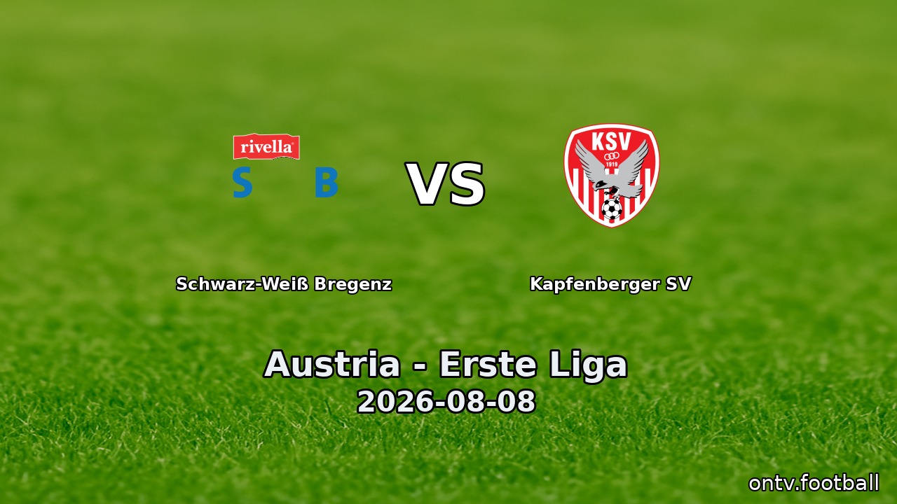 Schwarz-Weiß Bregenz vs Kapfenberger SV