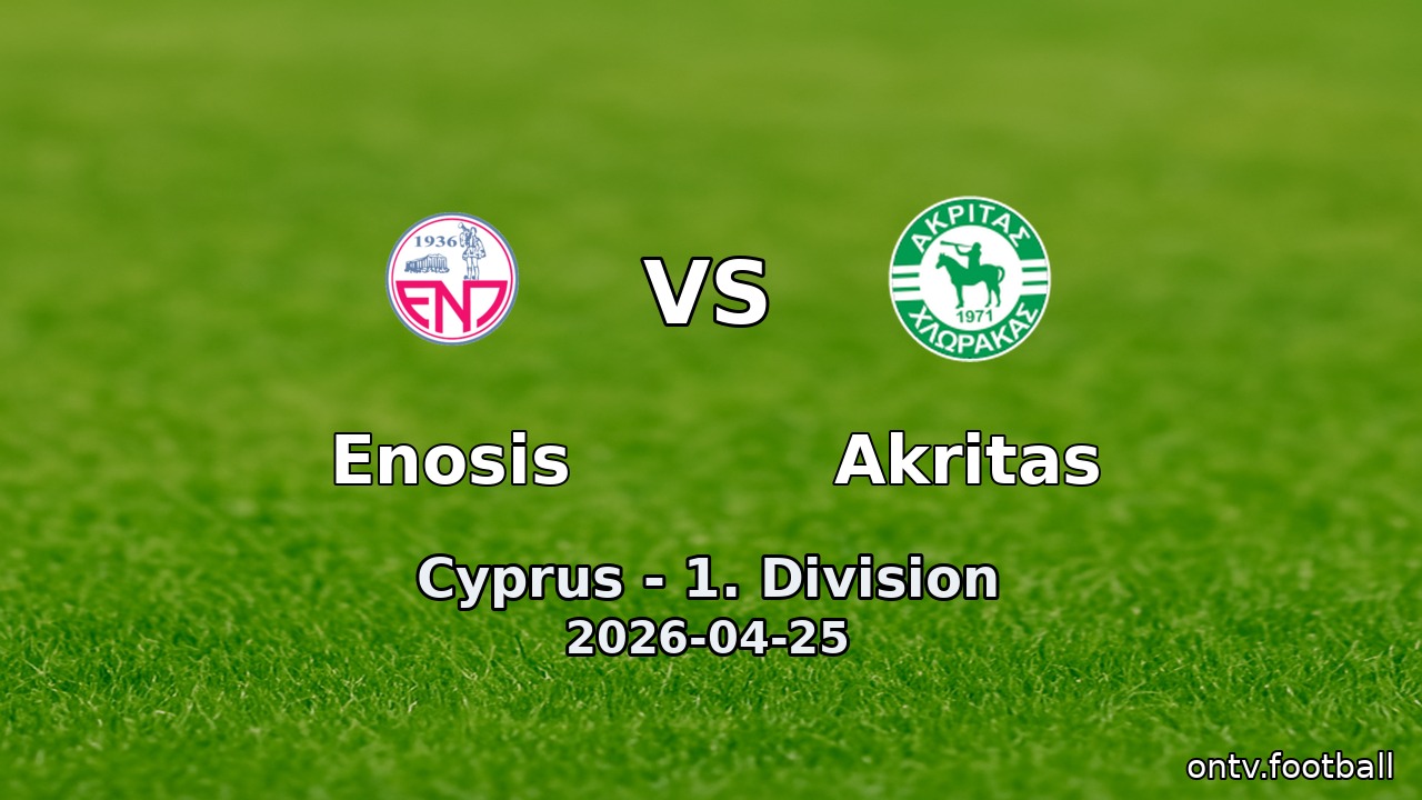 Enosis vs Akritas