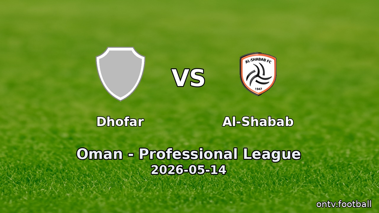 Dhofar vs Al-Shabab