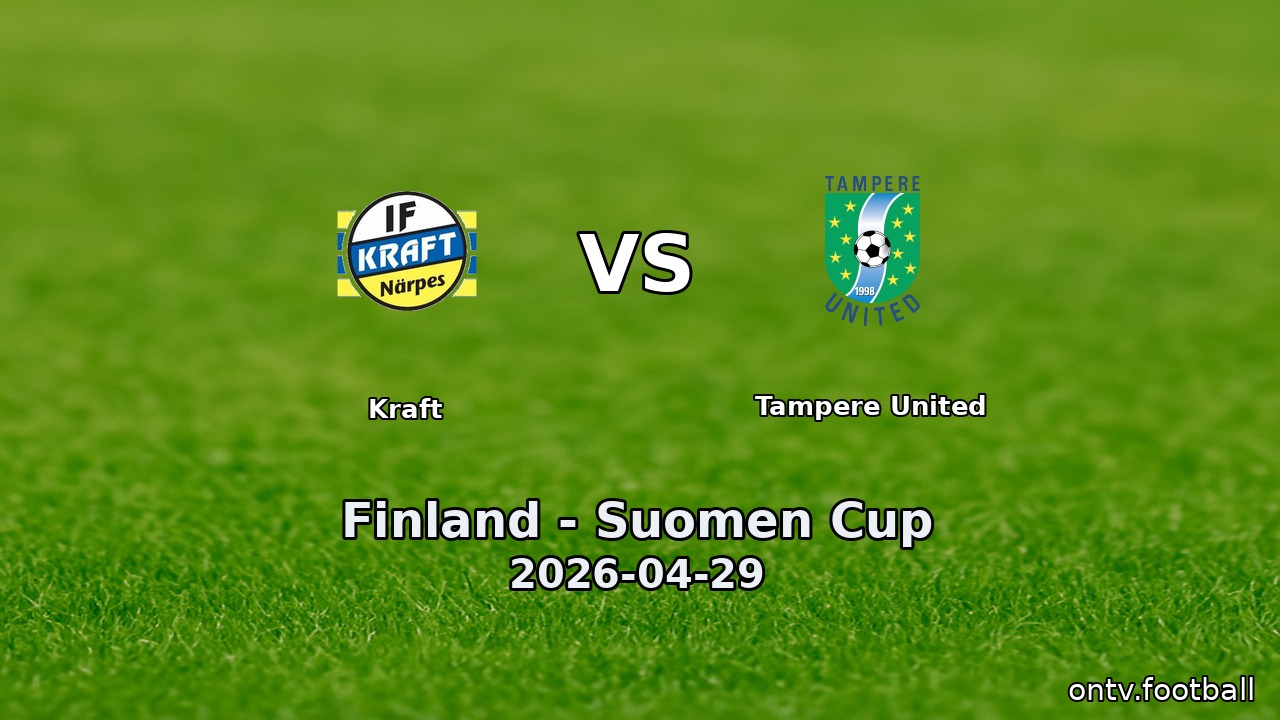 Kraft vs Tampere United