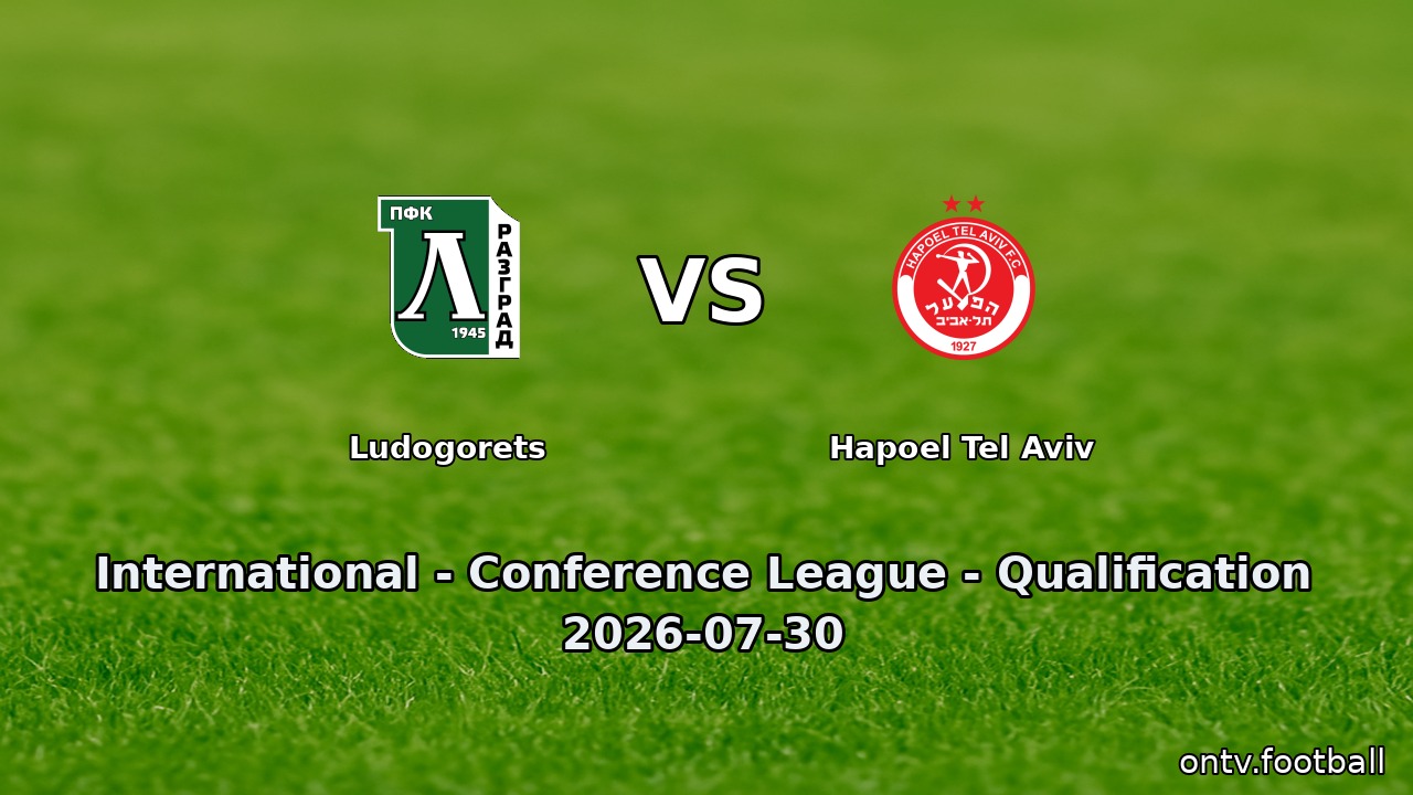 Ludogorets vs Hapoel Tel Aviv