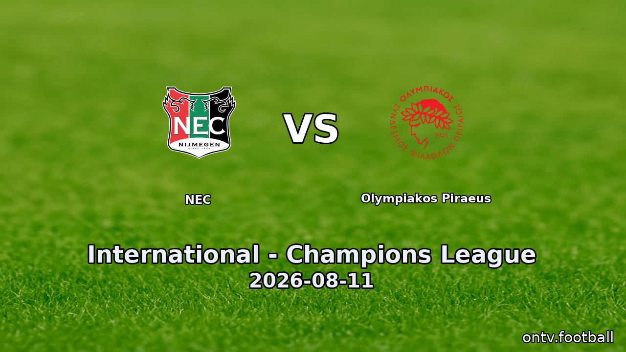 NEC vs Olympiakos Piraeus