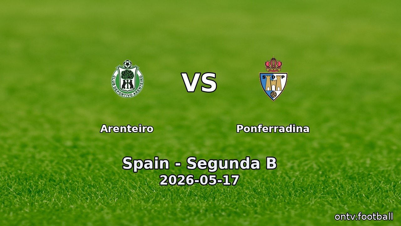 Arenteiro vs Ponferradina