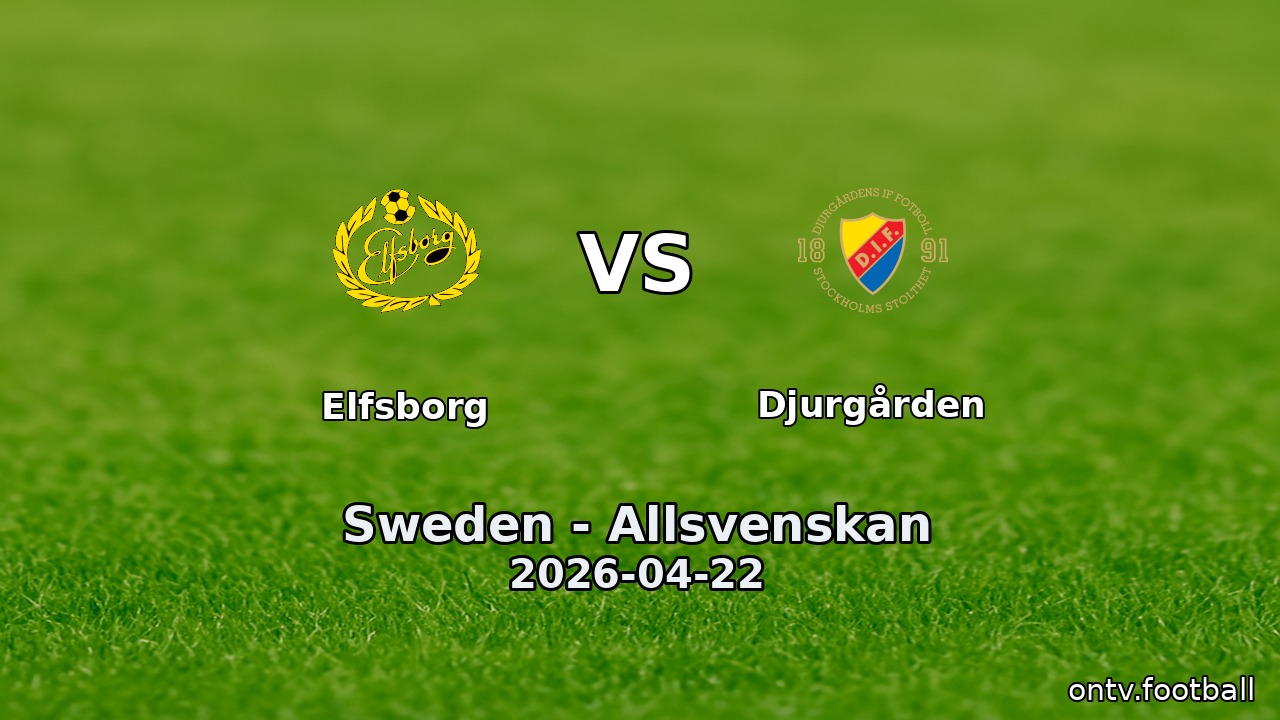 Elfsborg vs Djurgården