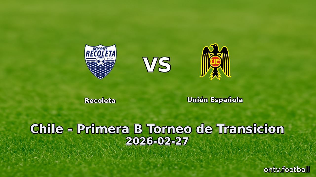 Recoleta vs Unión Española