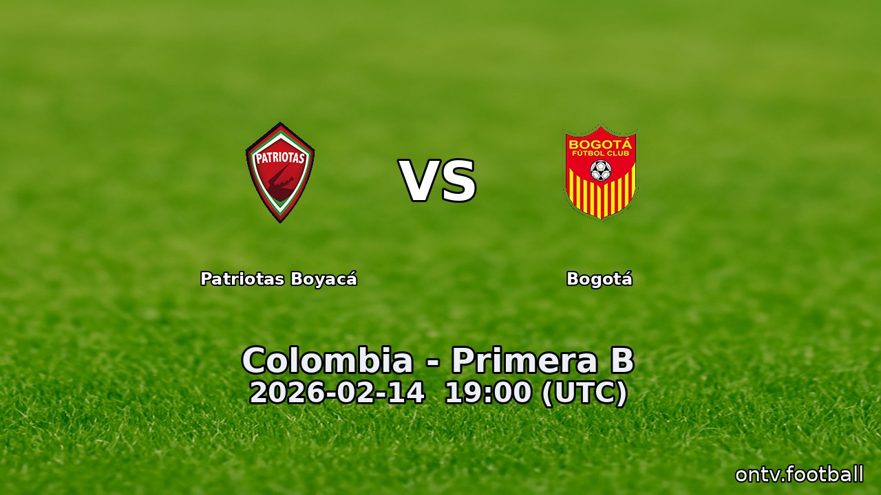 Patriotas Boyacá vs Bogotá