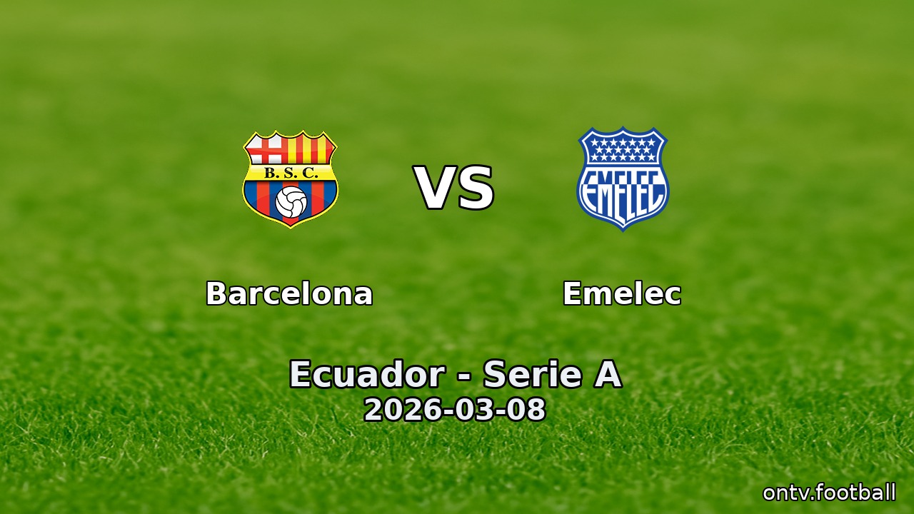 Barcelona vs Emelec