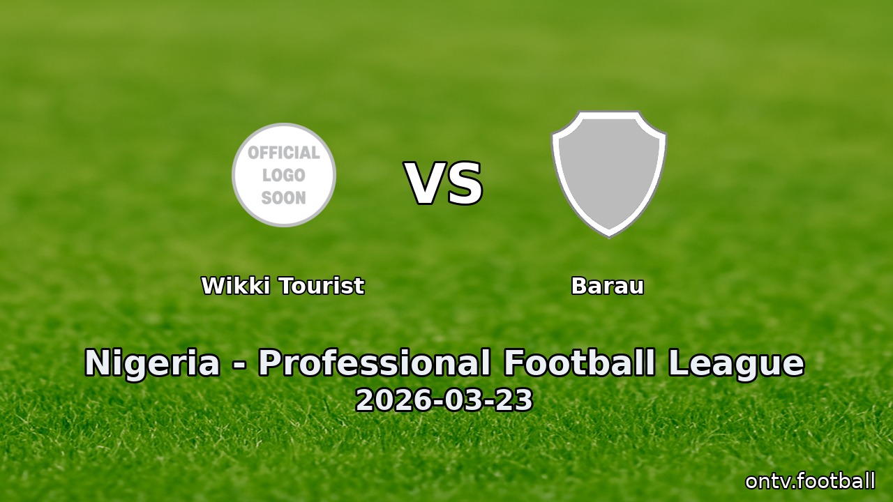 Wikki Tourist vs Barau